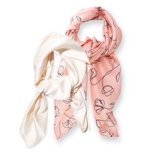 Lark & Ives Live Life in Full Bloom Hair Scarf Set of 2